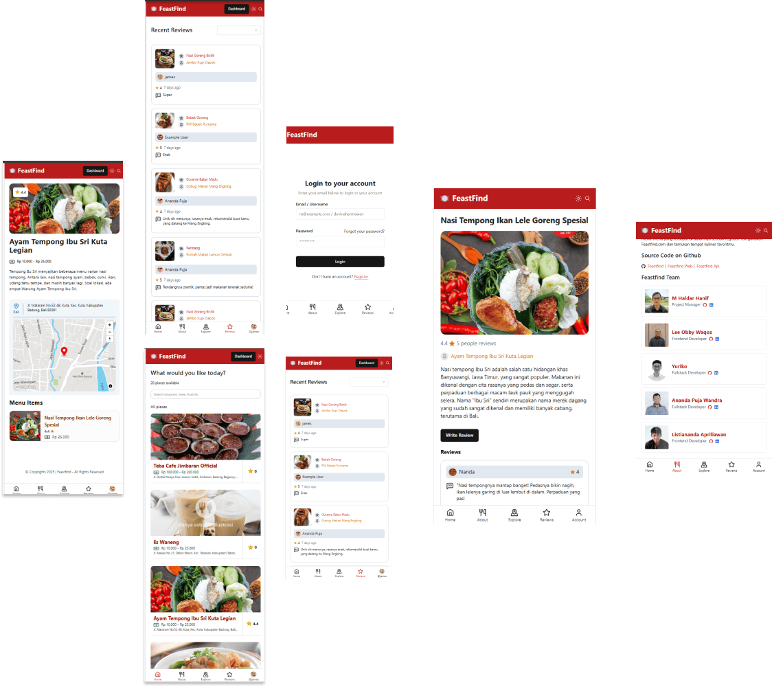 Screenshot of feastfind.com